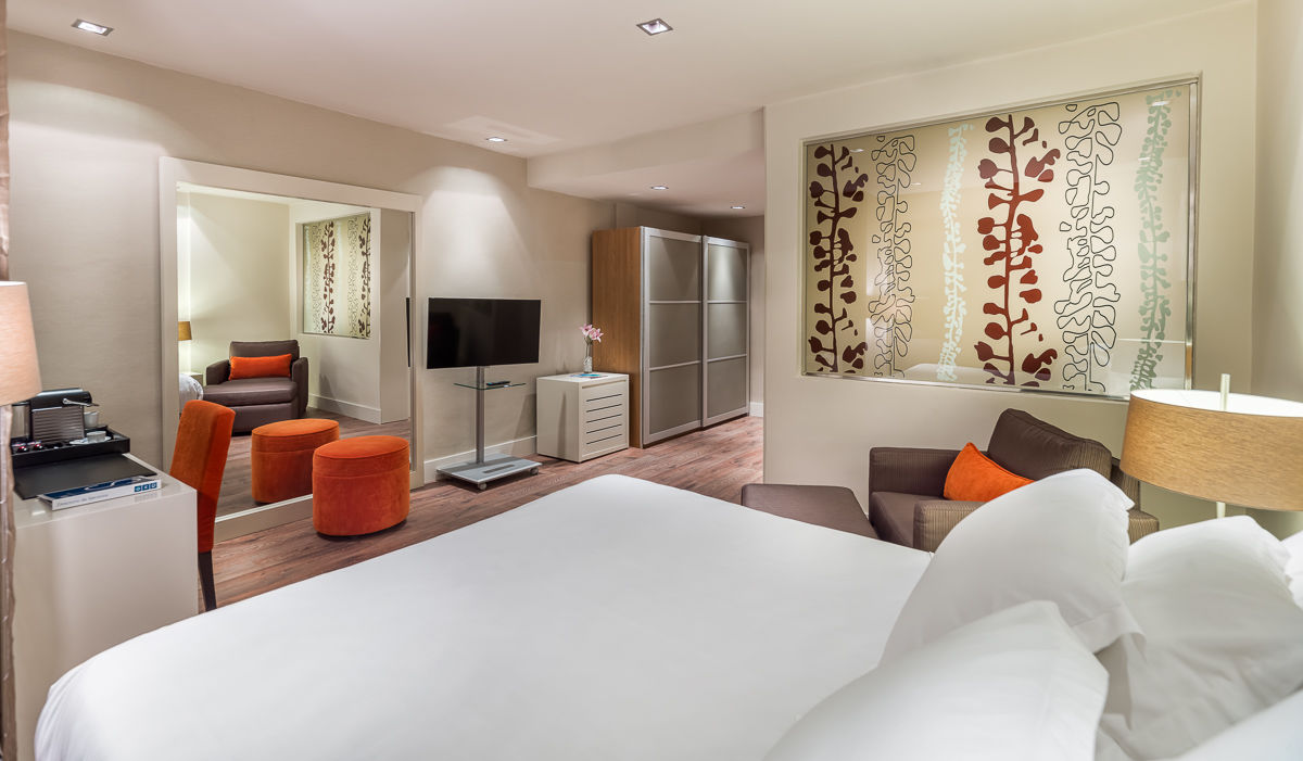H10 Tribeca Hotel Madrid Bagian luar foto